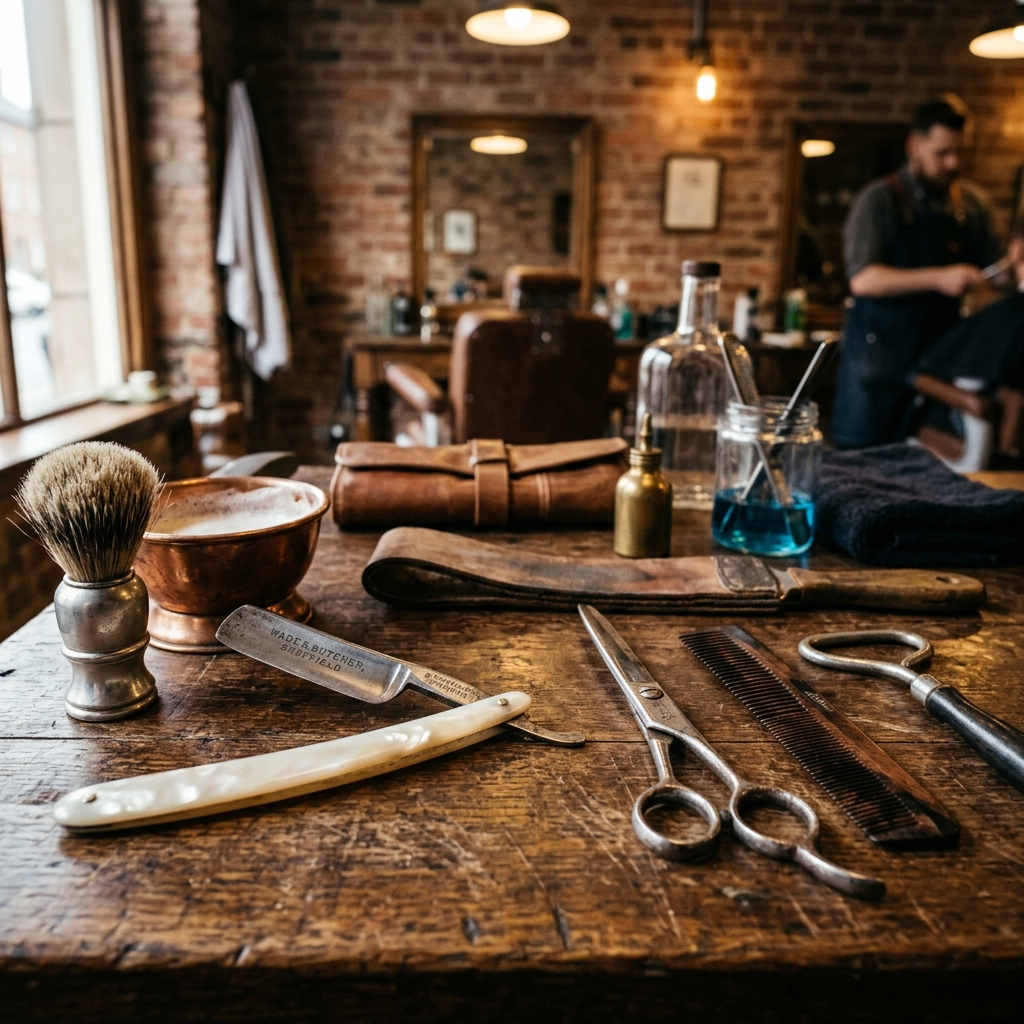Vintage Barber Tools